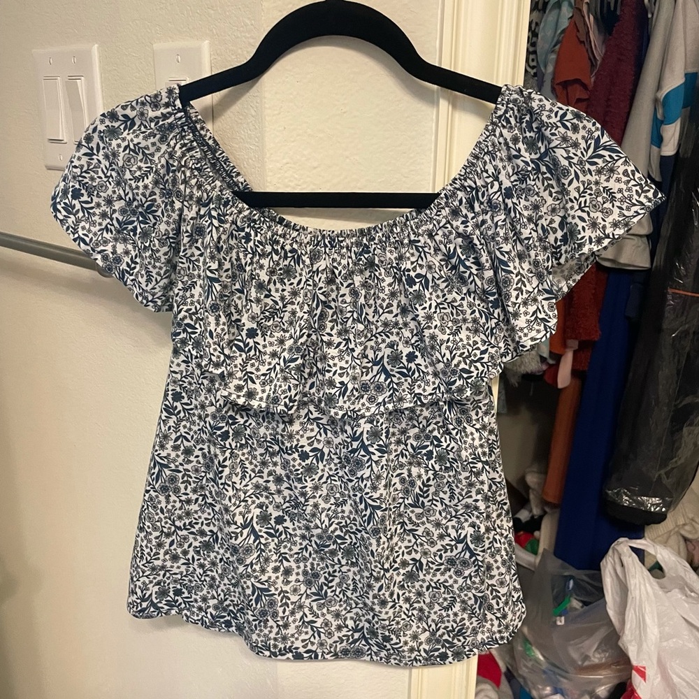 H&M off the shoulder top